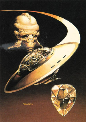 Boris Vallejo Trading Card Series 2 (1992)  #6 - Gateways in the Sand