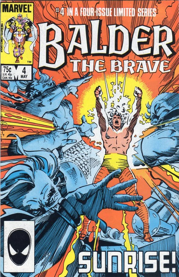 Balder the Brave #4 (1985 Mini-Series)