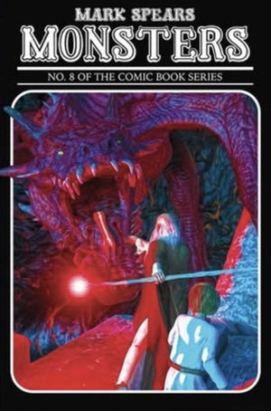 Mark Spears Monsters #8 Mark Spears A05 Dungeons & Dragons Homage Cover