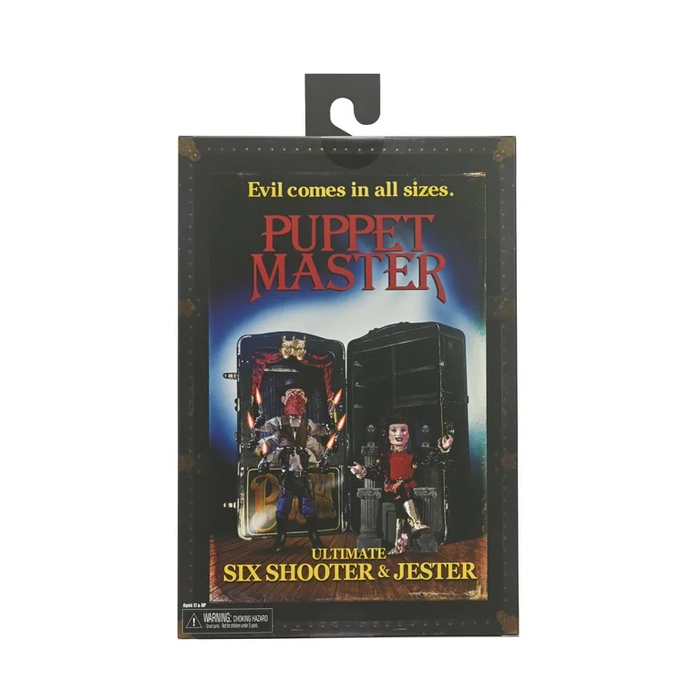 NECA Puppet Master – 7″ Scale Action Figures – Ultimate Six-Shooter & Jester 2-pack