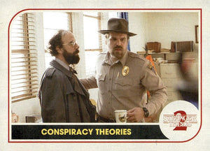 Stranger Things : Series 2 Topps Trading Cards #ST-2 - Conspiracy Theories
