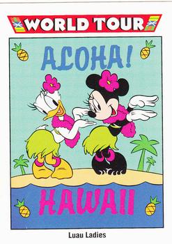 Disney Collector Cards (1991 Impel) 191 - Luau Ladies