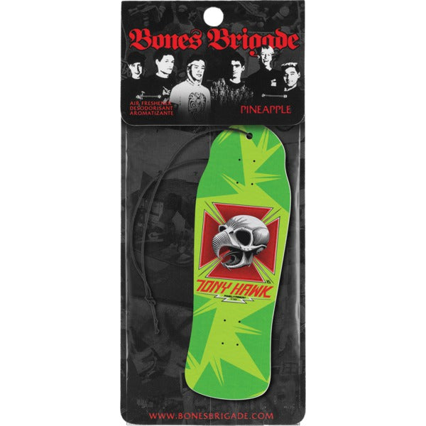 Bones Brigade Tony Hawk Green Air Freshener - Pineapple Scent