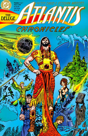 Atlantis Chronicles #1 (1990 Peter David Aquaman Ltd. Series)