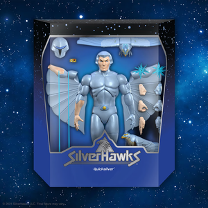 SilverHawks ULTIMATES! Quicksilver Super 7 Figure MISB