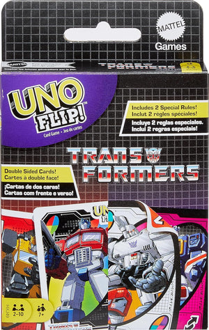 UNO Flip Transformers Card Game (Mattel Games)