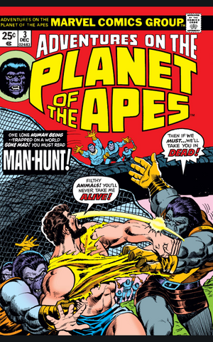 Adventures on the Planet of the Apes #3 (1975 Series)