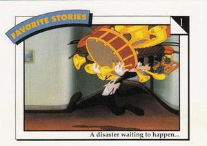 Disney Collector Cards (1991 Impel)  #57 - I: A disaster waiting to happen...