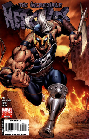 Incredible Hercules #124 Villain Variant (2008 Incredible Hulk Rename)