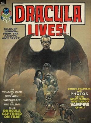 Dracula Lives #1 (1973 Curtis / Marvel Magazine Sized)