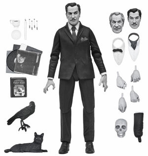NECA: ULTIMATE VINCENT PRICE 7" SCALE ACTION FIGURE (BLACK & WHITE)