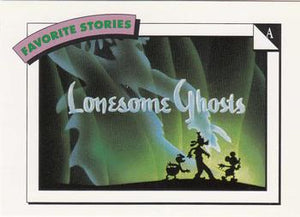 Disney Collector Cards (1991 Impel) #70 - A: Lonesome Ghosts