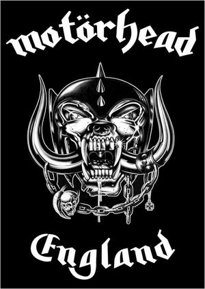 Poster: Motörhead England (24"X36")