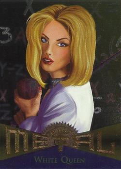 Marvel Metal 1995 Trading Cards : White Queen #124