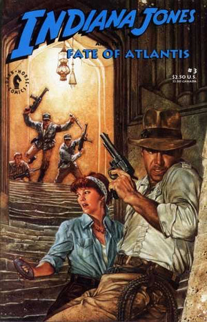 Indiana Jones and the Fate of Atlantis  (1991 Dark Horse Series) #3