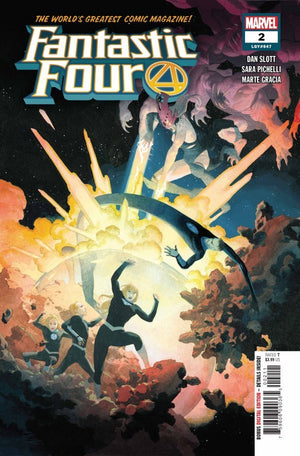 Fantastic Four #2 (2018 6th Series) Main Cover