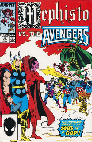 Mephisto vs. ... #4 Mephisto Vs The Avengers (1986 Mini-Series)