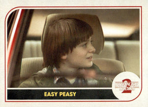 Stranger Things : Series 2 Topps Trading Cards #ST-24 - Easy Peasy