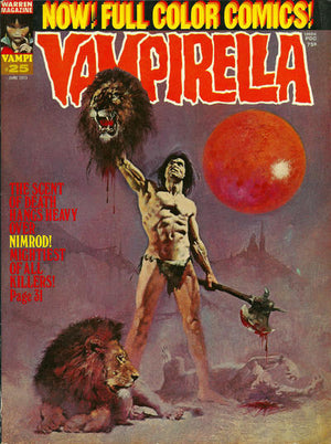 Vampirella #25 (Original 1969 Series, Magazine Size)