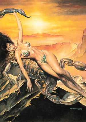Boris Vallejo Trading Card Series 2 (1992)  #39 - Scorpio