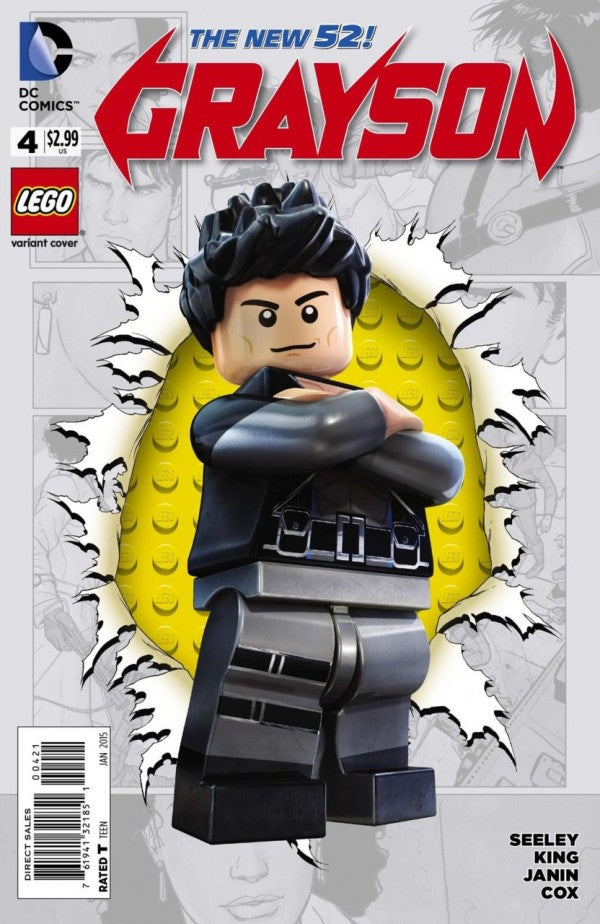 Grayson #4 Lego Variant