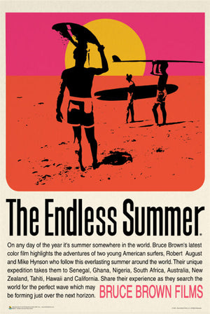 Poster: Endless Summer - Retro - Regular Poster