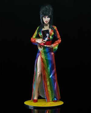 ELVIRA: Over the Rainbow Pride 8 INCH CLOTHED NECA ACTION FIGURE
