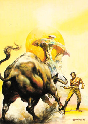 Boris Vallejo Trading Card Series 2 (1992)  #44 - Shoot the Bull