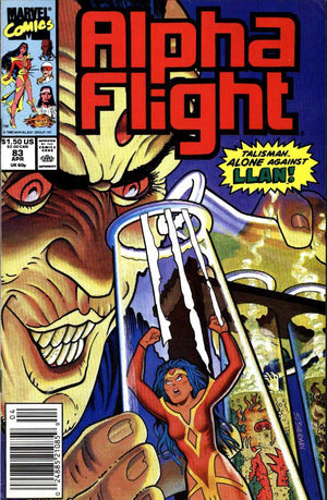 Alpha Flight (Original 1984 Series) #83 1st full appearance of Talisman (Nahita)