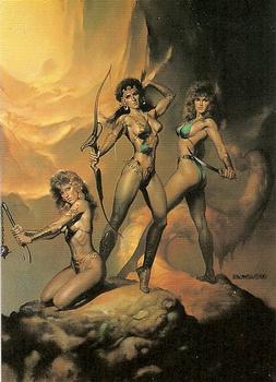 Boris Vallejo Trading Card Series 1 (1991)  #87 - The Amazons