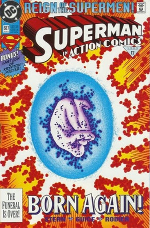 Action Comics #687 (Non-Die Cut Main Cover)