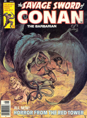 Savage Sword of Conan #21 (1974 Curtis/Marvel)