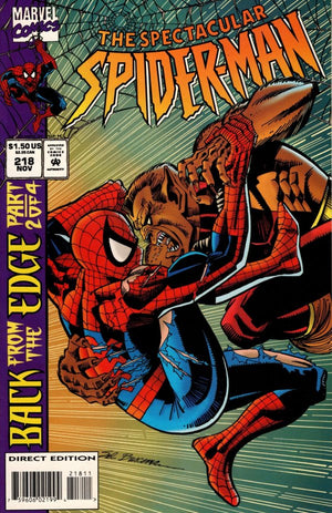 Peter Parker The Spectacular Spider-Man #218