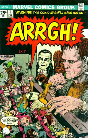 Arrgh! #2 (1974 Marvel Humor Comic)