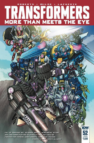 Transformers: More Than Meets the Eye #52 Subscriber Cover