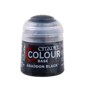 WARHAMMER : Base Abaddon Black (12ml) Paint