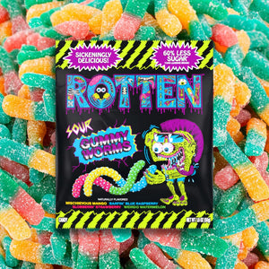 Rotten Sour Gummy Worms (Made with Allulose Not Sugar!)