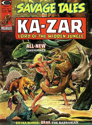 Savage Tales #6 (1973 Curtis / Marvel)