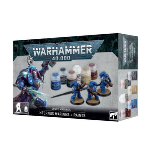 Warhammer 40,000 : Space Marines: Infernus Marines + Paints Set