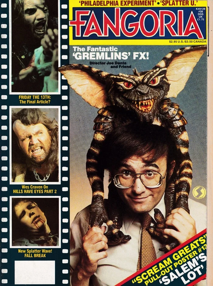 Fangoria #38 Joe Dante / Gremlins Cover