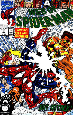 Web of Spider-Man #75 (1985 Series)