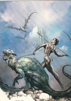 Boris Vallejo Trading Card Series 2 (1992)  #20 - Javelin