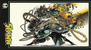 Spawn : 1995 Wildstorm Widevision Trading Cards :  #42 - Shot to Pieces