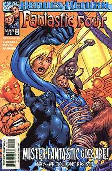 Fantastic Four #3 (1998 3rd Series / Heroes Return)