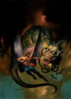 Boris Vallejo Trading Card Series 2 (1992)  #11 - Wings of Wor