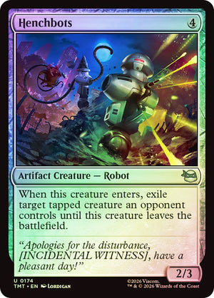 Magic The Gathering: Teenage Mutant Ninja Turtles : Henchbots (Foil)