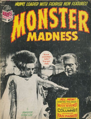 Monster Madness #3 (1972 Stan Lee Monster Fumetti Magazine)