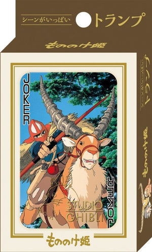 Princess Mononoke Playing Cards (Clear Case)