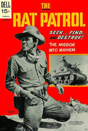 Rat Patrol #6 (1967 Dell Comics)