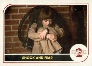 Stranger Things : Series 2 Topps Trading Cards  #ST-22 - Shock and Fear